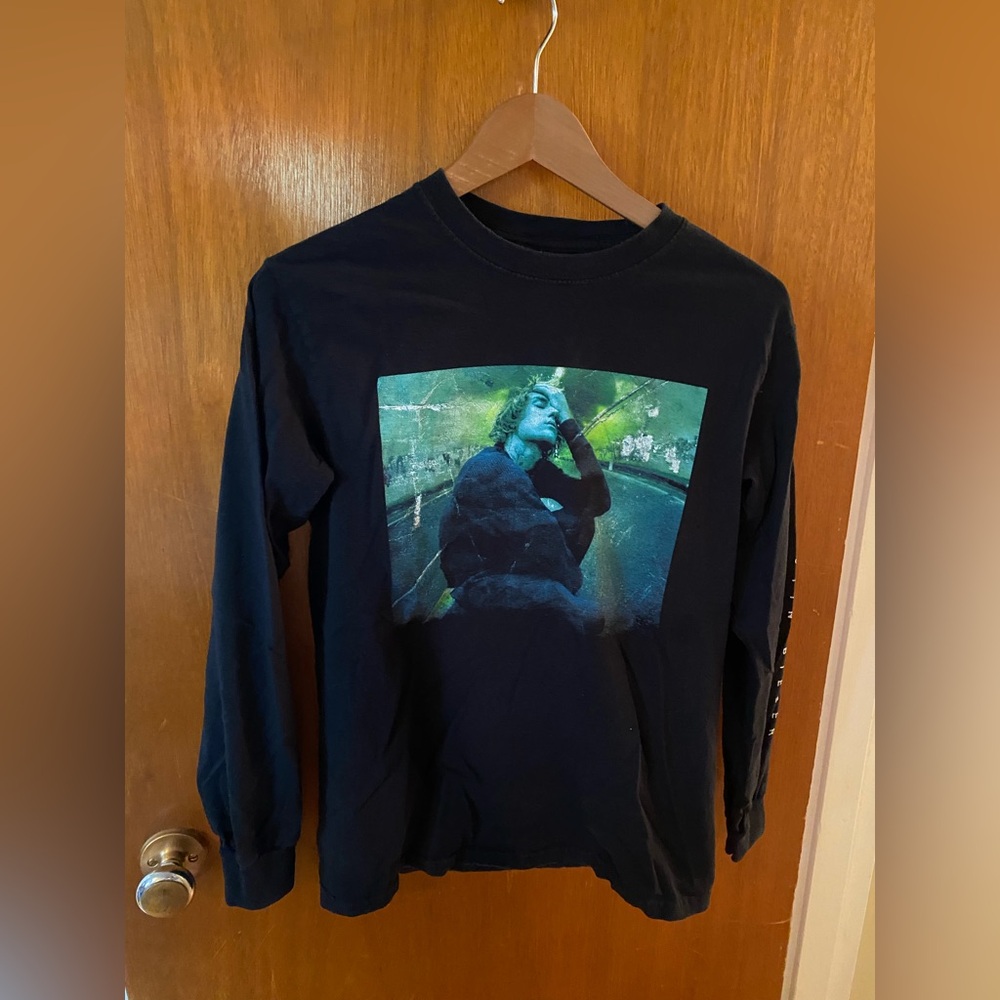 Justin Bieber Justice World Tour Long Sleeve Small